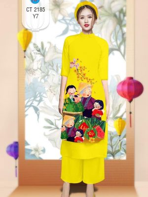 Vải áo dài Cách tân Xuân thiết kế 2019 AD CT 2185 35 1577694376 381 Vai ao dai Cach tan Xuan thiet ke 2019 AD