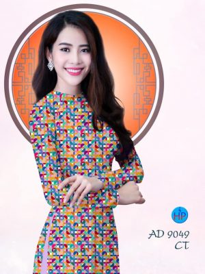 Vải áo dài Hoa văn nhí mới ra AD 9049 23 1577694467 197 Vai ao dai Hoa van nhi moi ra AD 9049