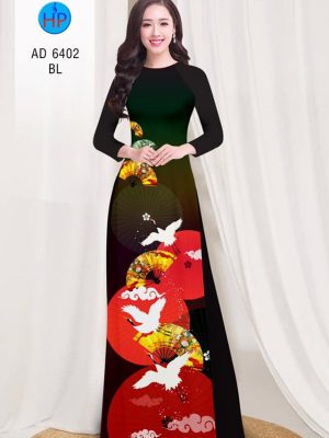 Vải áo dài Hạc và quạt Xuân thiết kế 2019 AD 6402 34 1577695320 651 Vai ao dai Hac va quat Xuan thiet ke 2019