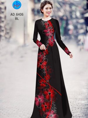 Vải áo dài Hoa in 3D kiểu mới AD 6406 25 1577695551 396 Vai ao dai Hoa in 3D kieu moi AD 6406