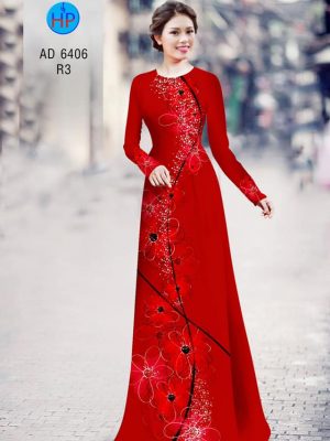 Vải áo dài Hoa in 3D kiểu mới AD 6406 30 1577695552 346 Vai ao dai Hoa in 3D kieu moi AD 6406
