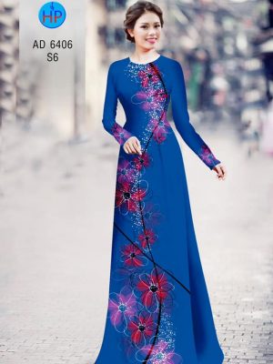 Vải áo dài Hoa in 3D kiểu mới AD 6406 32 1577695552 938 Vai ao dai Hoa in 3D kieu moi AD 6406