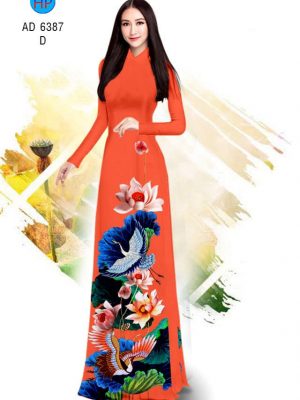 Vải áo dài Sen và Hạc kiểu mới AD 6387 23 1577695779 141 Vai ao dai Sen va Hac kieu moi AD 6387