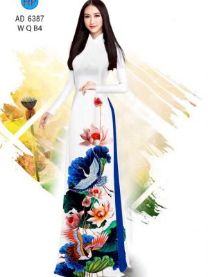 Vải áo dài Sen và Hạc kiểu mới AD 6387 37 1577695780 842 Vai ao dai Sen va Hac kieu moi AD 6387
