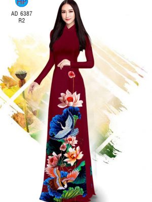 Vải áo dài Sen và Hạc kiểu mới AD 6387 34 1577695780 945 Vai ao dai Sen va Hac kieu moi AD 6387