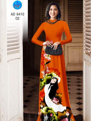 1577702674 71 Vai ao dai Sen va thieu nu thiet ke 2019