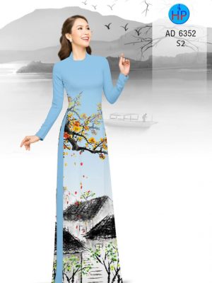 1577702928 612 Vai ao dai Hoa Dao roi ben hien kieu moi
