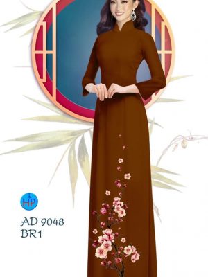 1577703036 162 Vai ao dai Hoa Dao kieu moi AD 9048