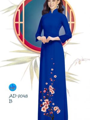 1577703036 77 Vai ao dai Hoa Dao kieu moi AD 9048