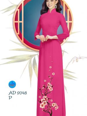 1577703036 947 Vai ao dai Hoa Dao kieu moi AD 9048