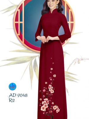 1577703037 458 Vai ao dai Hoa Dao kieu moi AD 9048