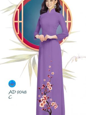 1577703037 46 Vai ao dai Hoa Dao kieu moi AD 9048
