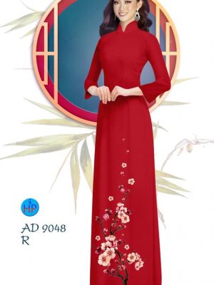 1577703037 602 Vai ao dai Hoa Dao kieu moi AD 9048