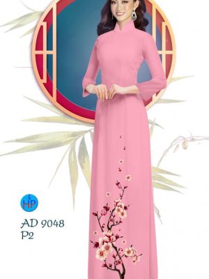 1577703037 934 Vai ao dai Hoa Dao kieu moi AD 9048