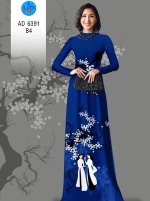 Vải áo dài Hoa Đào mới ra AD 6391 24 1577704115 10 Vai ao dai Hoa Dao moi ra AD 6391