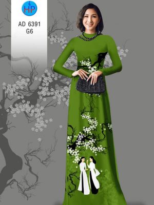 Vải áo dài Hoa Đào mới ra AD 6391 22 1577704115 210 Vai ao dai Hoa Dao moi ra AD 6391