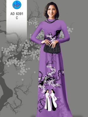 Vải áo dài Hoa Đào mới ra AD 6391 23 1577704115 714 Vai ao dai Hoa Dao moi ra AD 6391