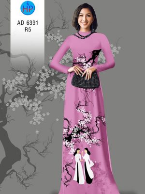Vải áo dài Hoa Đào mới ra AD 6391 36 1577704116 475 Vai ao dai Hoa Dao moi ra AD 6391