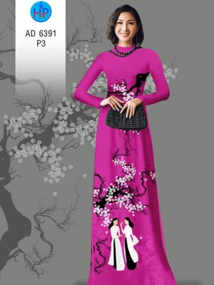 Vải áo dài Hoa Đào mới ra AD 6391 37 1577704116 69 Vai ao dai Hoa Dao moi ra AD 6391