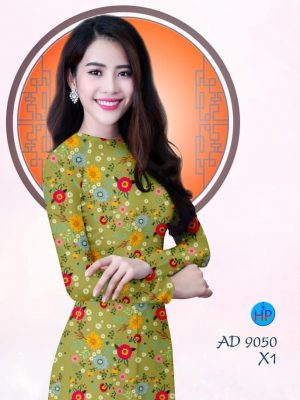 1577704328 93 Vai ao dai Hoa deu thiet ke 2019 AD 9050