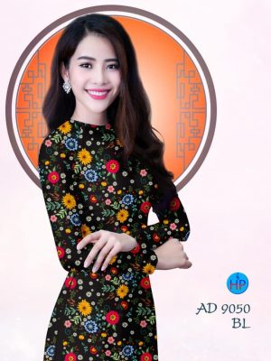 1577704329 18 Vai ao dai Hoa deu thiet ke 2019 AD 9050