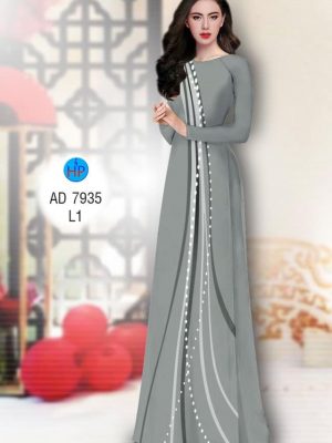 Vải áo dài Sọc cong và bi mới ra AD 7935 24 1577704501 282 Vai ao dai Soc cong va bi moi ra AD
