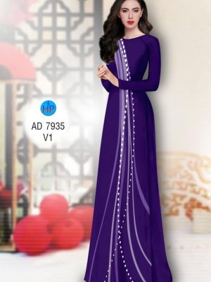 Vải áo dài Sọc cong và bi mới ra AD 7935 31 1577704501 51 Vai ao dai Soc cong va bi moi ra AD