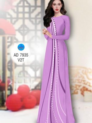Vải áo dài Sọc cong và bi mới ra AD 7935 21 1577704501 981 Vai ao dai Soc cong va bi moi ra AD