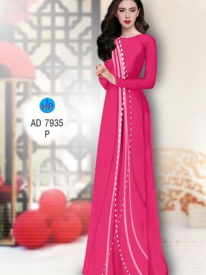 Vải áo dài Sọc cong và bi mới ra AD 7935 30 1577704501 982 Vai ao dai Soc cong va bi moi ra AD