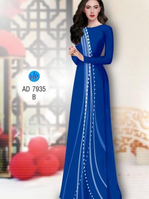 Vải áo dài Sọc cong và bi mới ra AD 7935 37 1577704502 174 Vai ao dai Soc cong va bi moi ra AD