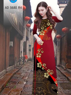 Vải áo dài Hoa Mai thiết kế 2019 AD 5680 33 1577704601 215 Vai ao dai Hoa Mai thiet ke 2019 AD 5680