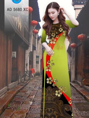 Vải áo dài Hoa Mai thiết kế 2019 AD 5680 35 1577704601 400 Vai ao dai Hoa Mai thiet ke 2019 AD 5680