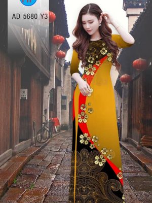 Vải áo dài Hoa Mai thiết kế 2019 AD 5680 31 1577704601 520 Vai ao dai Hoa Mai thiet ke 2019 AD 5680