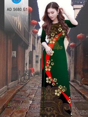 Vải áo dài Hoa Mai thiết kế 2019 AD 5680 30 1577704601 654 Vai ao dai Hoa Mai thiet ke 2019 AD 5680