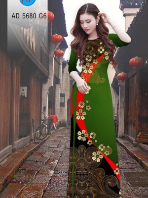 Vải áo dài Hoa Mai thiết kế 2019 AD 5680 29 1577704601 813 Vai ao dai Hoa Mai thiet ke 2019 AD 5680