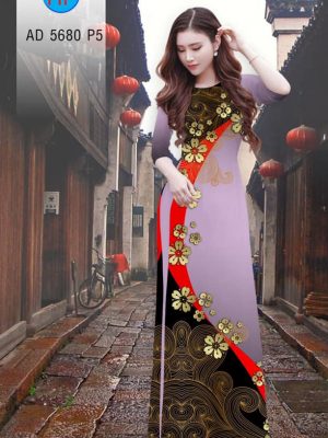 Vải áo dài Hoa Mai thiết kế 2019 AD 5680 24 1577704601 867 Vai ao dai Hoa Mai thiet ke 2019 AD 5680
