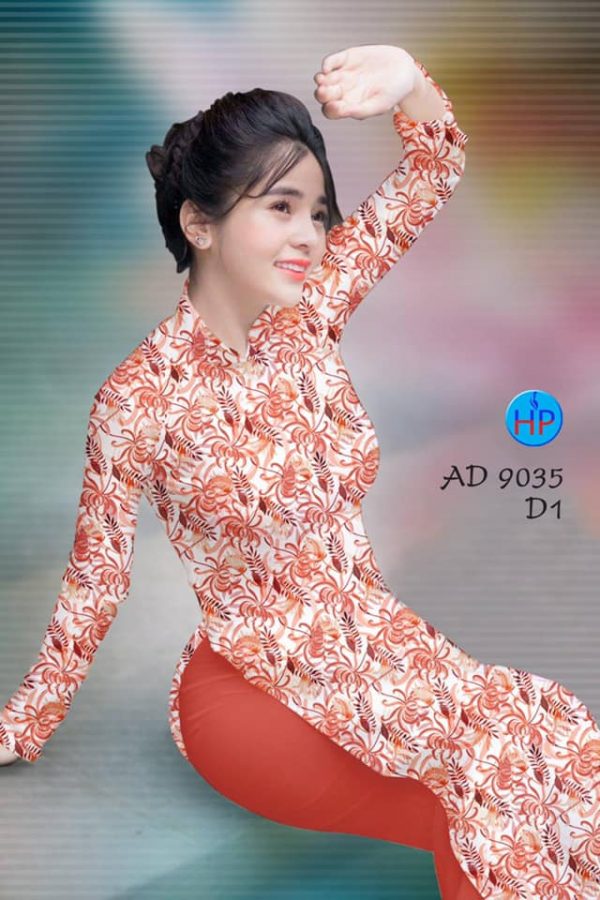 Vai ao dai Hoa Bi Ngan kieu moi AD 9035