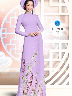 Vải áo dài Hoa Đào mới ra AD 7980 20 Vai ao dai Hoa Dao moi ra AD 7980