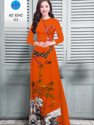 Vải áo dài Hoa Đào và Trúc mới ra AD 6342 20 Vai ao dai Hoa Dao va Truc moi ra AD