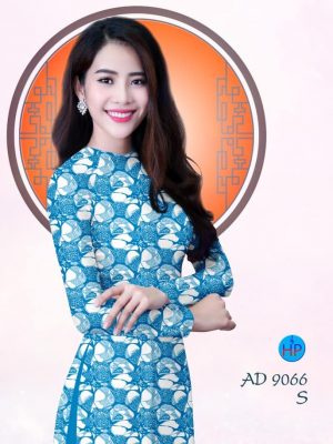 Vải áo dài Hoa đều tươi xinh kiểu mới AD 9066 30 1577933683 948 Vai ao dai Hoa deu tuoi xinh kieu moi AD