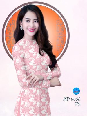 Vải áo dài Hoa đều tươi xinh kiểu mới AD 9066 37 1577933684 205 Vai ao dai Hoa deu tuoi xinh kieu moi AD