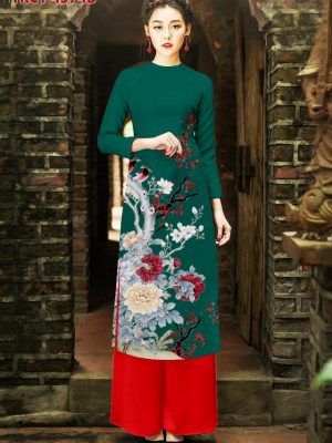 Vải áo dài cách tân hoa cúc thiết kế 2020 AD TRCT 4574 24 1577935566 875 Vai ao dai cach tan hoa cuc thiet ke 2020