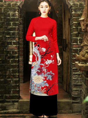 Vải áo dài cách tân hoa cúc thiết kế 2020 AD TRCT 4574 27 1577935567 107 Vai ao dai cach tan hoa cuc thiet ke 2020