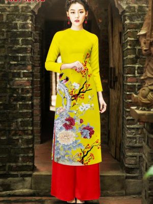 Vải áo dài cách tân hoa cúc thiết kế 2020 AD TRCT 4574 29 1577935567 32 Vai ao dai cach tan hoa cuc thiet ke 2020