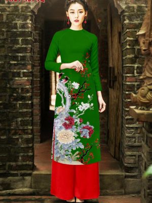 Vải áo dài cách tân hoa cúc thiết kế 2020 AD TRCT 4574 36 1577935567 832 Vai ao dai cach tan hoa cuc thiet ke 2020