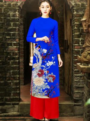 Vải áo dài cách tân hoa cúc thiết kế 2020 AD TRCT 4574 40 1577935568 576 Vai ao dai cach tan hoa cuc thiet ke 2020