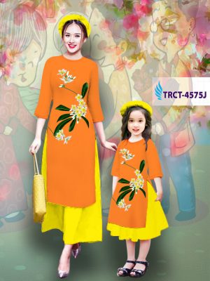 Vải áo dài hoa sứ nhẹ nhàng kiểu mới AD TRCT 4575 30 1577935693 176 Vai ao dai hoa su nhe nhang kieu moi AD