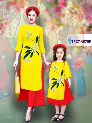 Vải áo dài hoa sứ nhẹ nhàng kiểu mới AD TRCT 4575 27 1577935693 350 Vai ao dai hoa su nhe nhang kieu moi AD