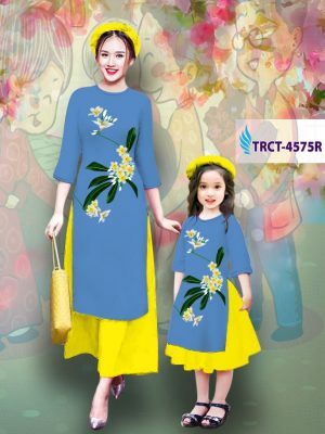 Vải áo dài hoa sứ nhẹ nhàng kiểu mới AD TRCT 4575 36 1577935693 412 Vai ao dai hoa su nhe nhang kieu moi AD