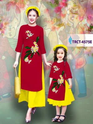 Vải áo dài hoa sứ nhẹ nhàng kiểu mới AD TRCT 4575 26 1577935693 574 Vai ao dai hoa su nhe nhang kieu moi AD
